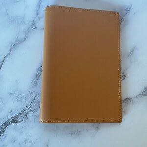 Hermes Tan Leather Agenda Cover